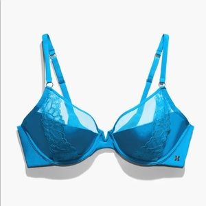 NWOT 36DD Savage X Fenty Not Sorry Microfiber and Lace Half Cup Bra